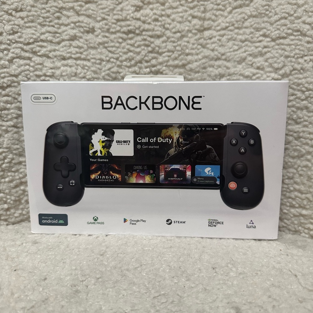 Backbone One mobile gaming controller for android